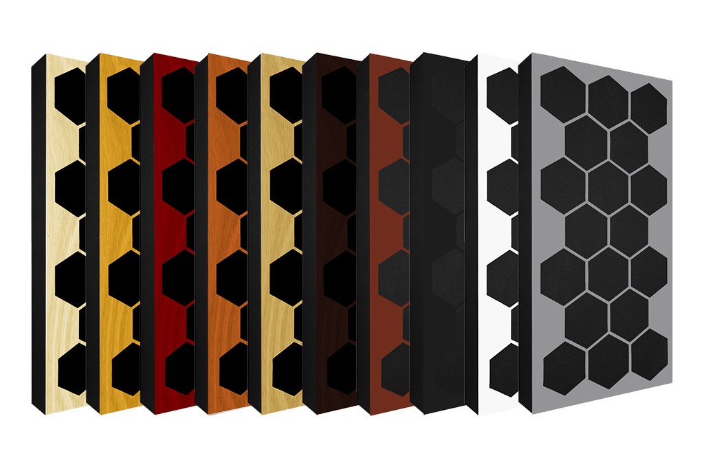 AbFuser Hexagon WOOD 100x50 10 CM AbFuser Hexagon WOOD 100x50 10 CM