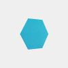 Panel acústico Pro.Felt E.5 Hexagon
