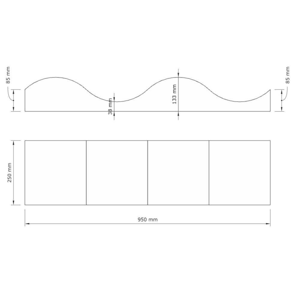 Acoustic Foam Flow