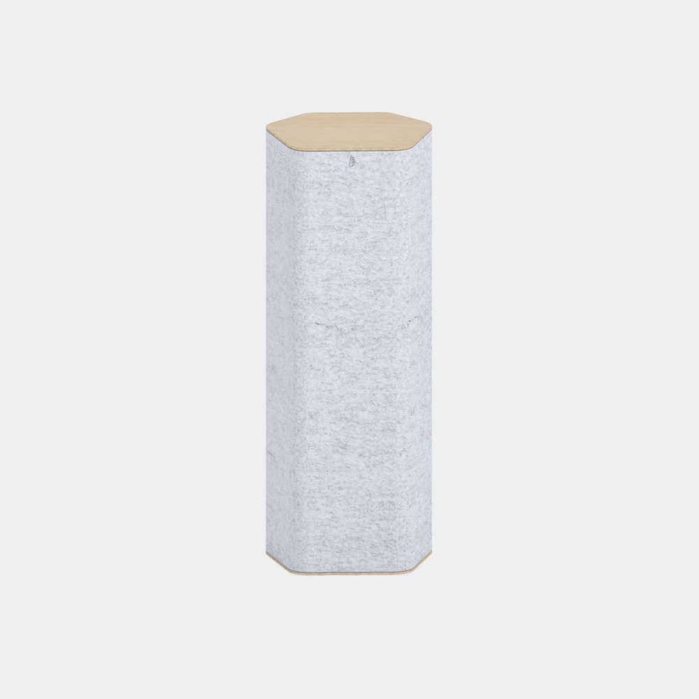 SET 6: Echo Totem 1,5 m White Marble